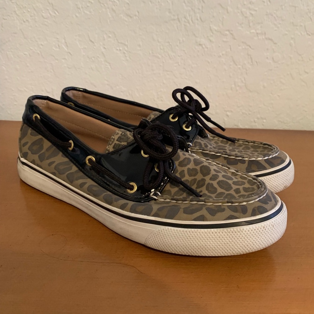Leopard Print Sperrys - image 1
